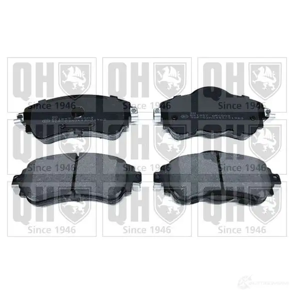 Тормозные колодки, комплект QUINTON HAZELL NIP C9 5050438429770 650899 bp1857