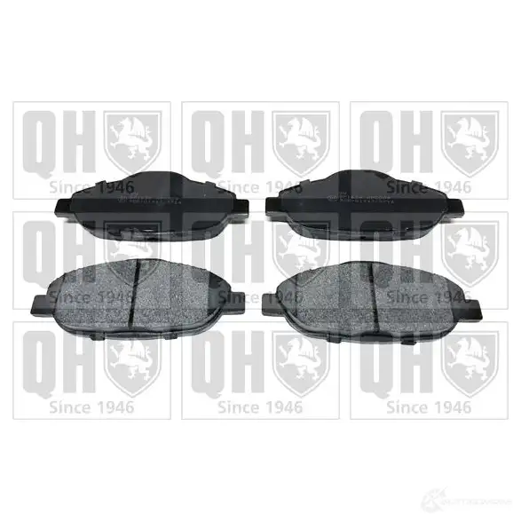 Тормозные колодки, комплект QUINTON HAZELL 650689 X6VORD 2 4660 bp1634 изображение 0