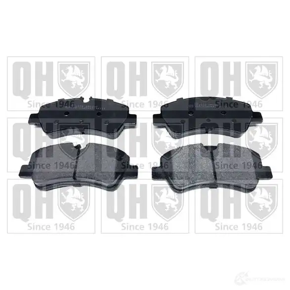 Тормозные колодки, комплект QUINTON HAZELL bp1839 RBU T40I 650880 5050438425192