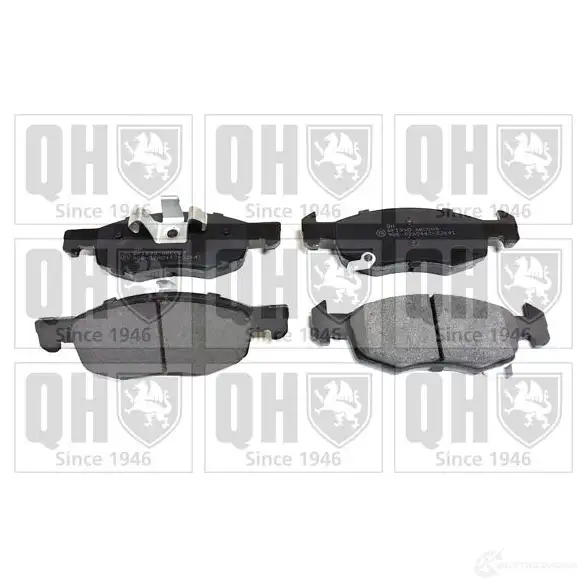 Тормозные колодки, комплект QUINTON HAZELL 5050438448245 1209567657 V661NW B bp1890 изображение 0