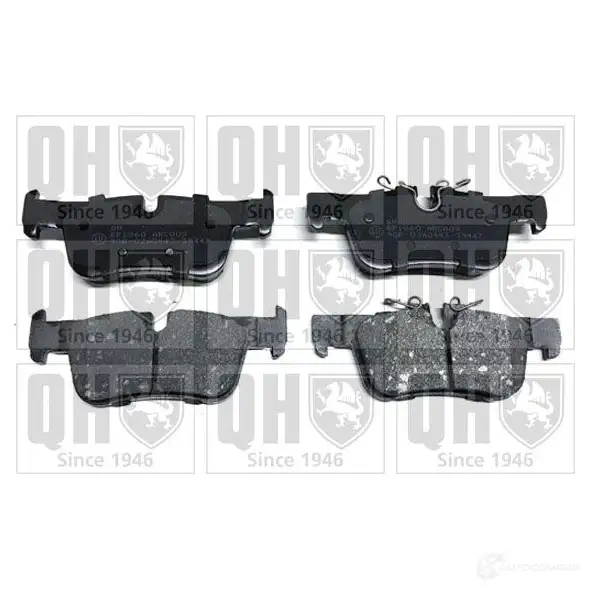 Тормозные колодки, комплект QUINTON HAZELL 5050438430059 650903 4 ZMFG bp1860 изображение 0