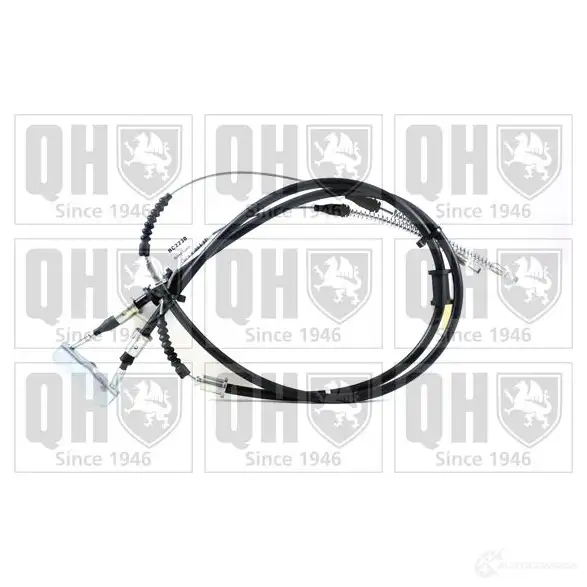 Трос ручника, стояночного тормоза QUINTON HAZELL 5016593225824 643967 bc2230 0W58F J0