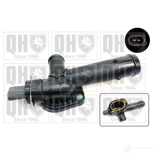 Фланец охлаждающей жидкости QUINTON HAZELL qth1038cf 5 MEYD 1437917735