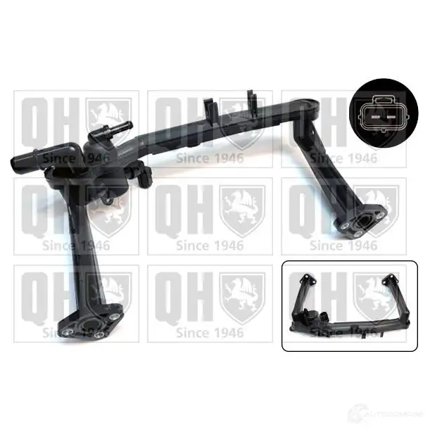 Фланец охлаждающей жидкости QUINTON HAZELL OB248 3H 1437917734 qth1034cf