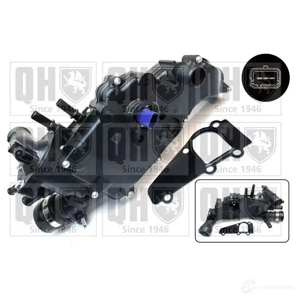 Фланец охлаждающей жидкости QUINTON HAZELL 5050438434422 688179 FOAV R qth840cf