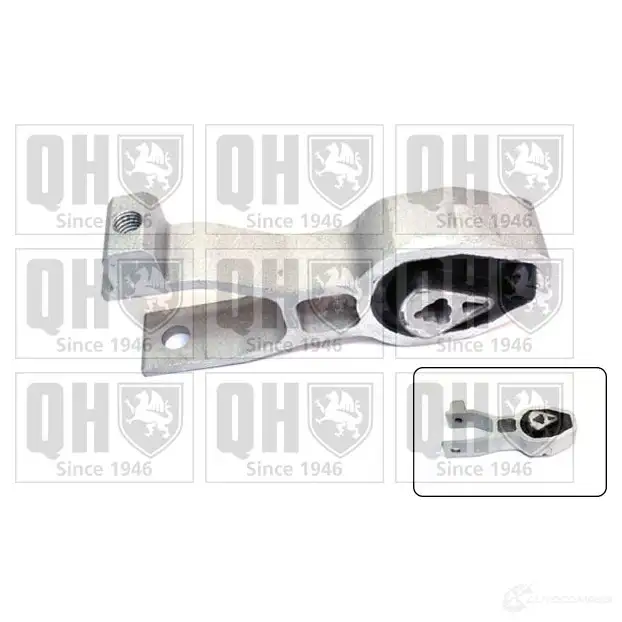 Подушка двигателя, опора QUINTON HAZELL 5 C440W 5050438294910 em4593 654654 изображение 0
