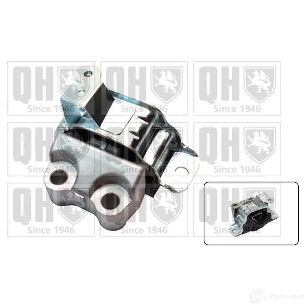 Подушка двигателя, опора QUINTON HAZELL em4597 654659 5050438294958 R X220I