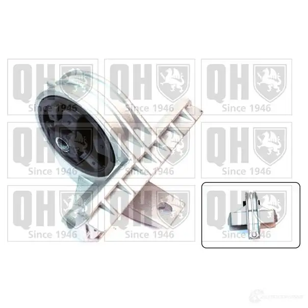 Подушка двигателя, опора QUINTON HAZELL 653707 em2220 5016593885868 UL 0A91
