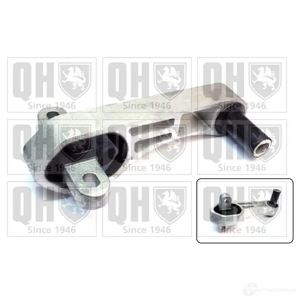 Подушка двигателя, опора QUINTON HAZELL 9F 6TF em4508 654550 5050438289909