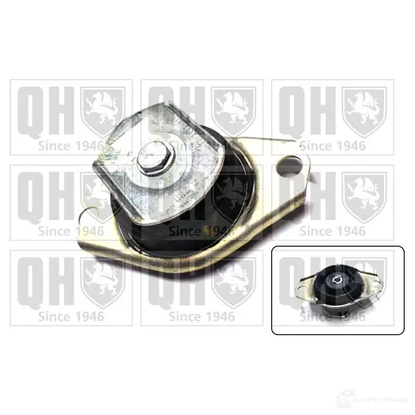 Подушка двигателя, опора QUINTON HAZELL em3150 5016593636750 EY7AV 6P 653935