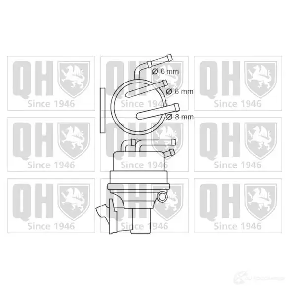 Топливный насос QUINTON HAZELL 5016593244979 qfp257 673306 FY NDDJV