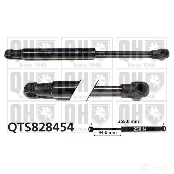 Амортизатор капота QUINTON HAZELL 61 VPU 1209830591 qts828454 5050438441673