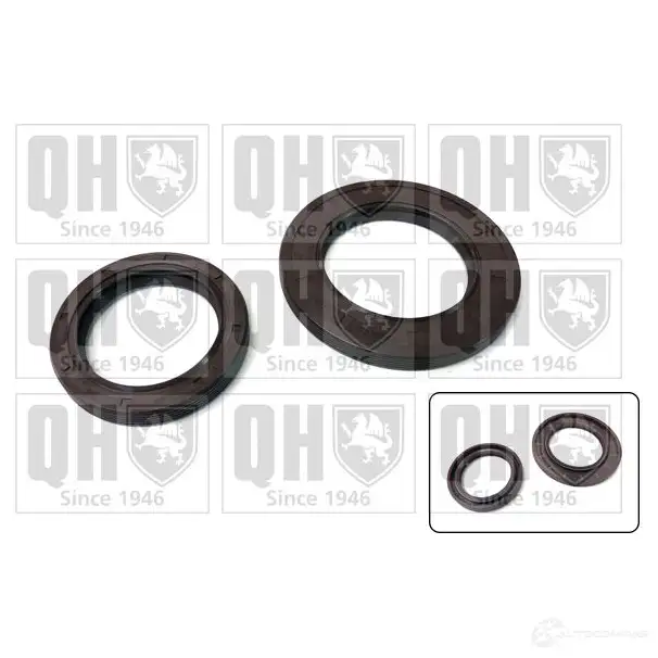 Комплект прокладок корпуса коленчатого вала QUINTON HAZELL 3BH2 SZ 656668 eng41015 5050438304725