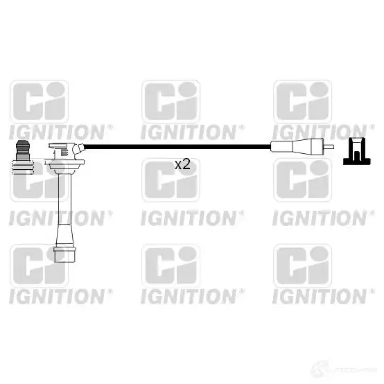 Высоковольтные провода зажигания, комплект QUINTON HAZELL UWC V8NS 5022515072940 693529 xc662 изображение 0