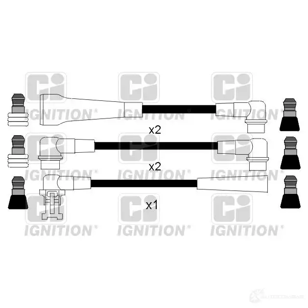 Высоковольтные провода зажигания, комплект QUINTON HAZELL BFCFV W 5022515060183 xc328 693425 изображение 0