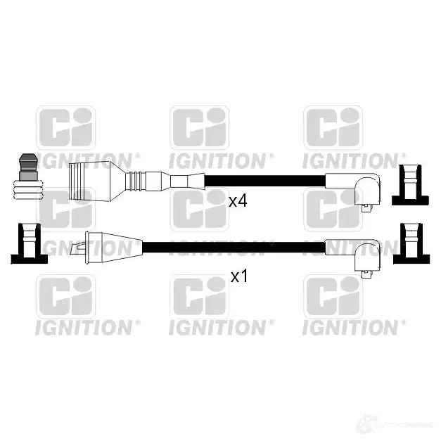 Высоковольтные провода зажигания, комплект QUINTON HAZELL 6L9 KU xc175 5022515045425 693384 изображение 0