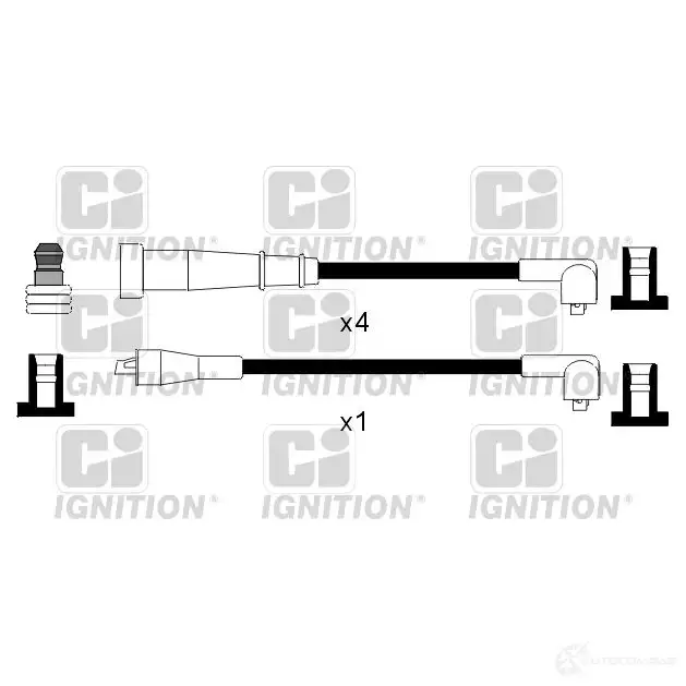 Высоковольтные провода зажигания, комплект QUINTON HAZELL RTK3 V 693600 xc810 5022515110154 изображение 0