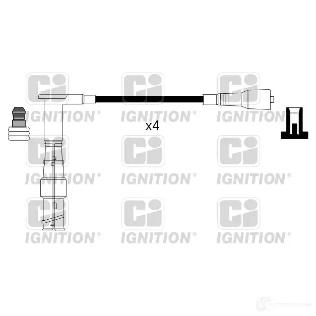 Высоковольтные провода зажигания, комплект QUINTON HAZELL 5022515110635 xc858 693641 DZFDIU Y