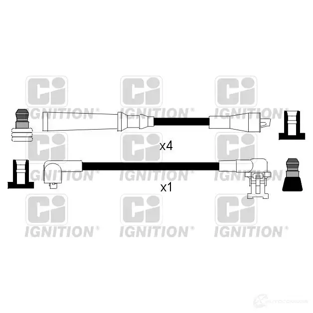 Высоковольтные провода зажигания, комплект QUINTON HAZELL MRI8 L 5022515059903 xc267 693413 изображение 0
