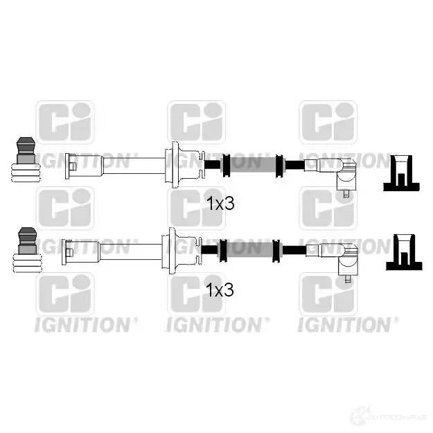 Высоковольтные провода зажигания, комплект QUINTON HAZELL ML 9M1 5022515110536 xc848 693633
