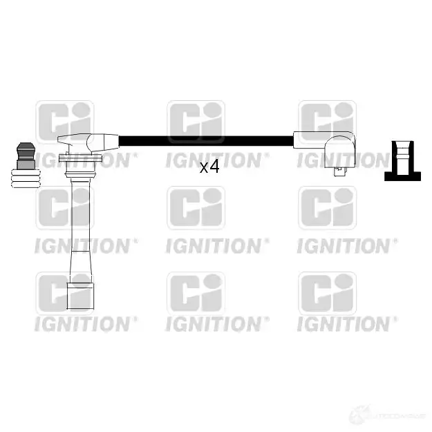 Высоковольтные провода зажигания, комплект QUINTON HAZELL 5JK TO8H 5022515073091 xc677 693534 изображение 0