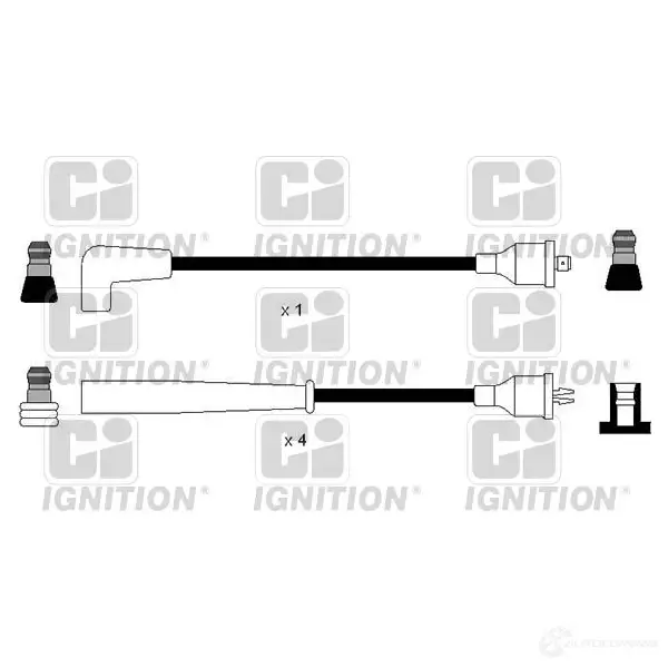 Высоковольтные провода зажигания, комплект QUINTON HAZELL V BK6T 5022515130749 xc1166 692925 изображение 0