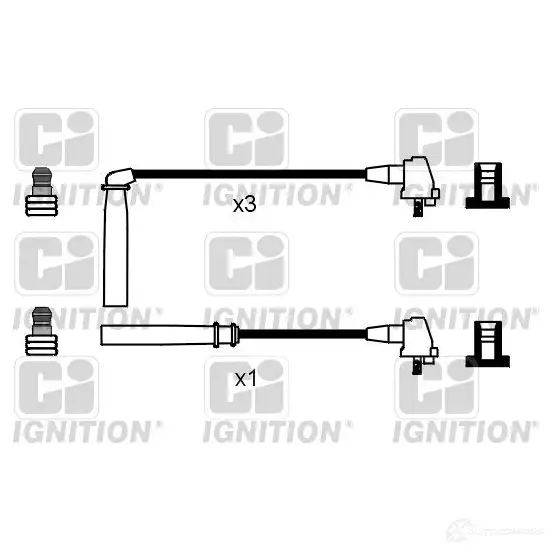 Высоковольтные провода зажигания, комплект QUINTON HAZELL 5022515070472 DR XF7 693518 xc638 изображение 0