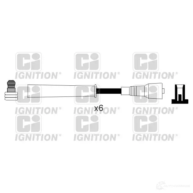Высоковольтные провода зажигания, комплект QUINTON HAZELL xc1064 5022515109110 VHQ W9L4 692839