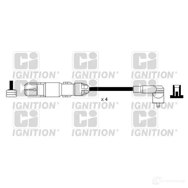 Высоковольтные провода зажигания, комплект QUINTON HAZELL 692921 3KZRM S xc1162 5022515130701 изображение 0