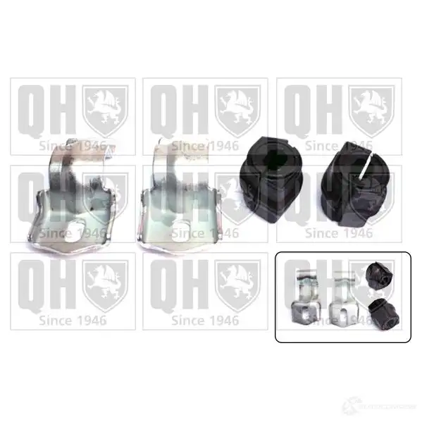 Ремкомплект подвески стабилизатора QUINTON HAZELL 655536 5050438192605 I2 F3QB embk3077