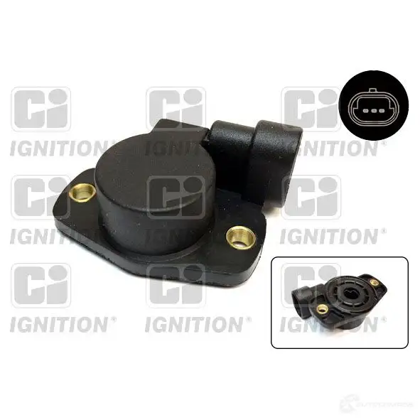 Датчик положения дроссельной заслонки, потенциометр QUINTON HAZELL xpot348 D04 EW 5022515077815 696594 изображение 0