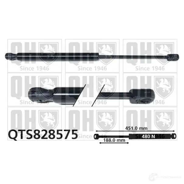Амортизатор багажника, упор задней двери QUINTON HAZELL 1424534319 qts828575 39 YRQ