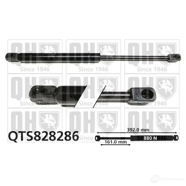 Амортизатор багажника, упор задней двери QUINTON HAZELL 5050438414097 689073 5J6 IE qts828286