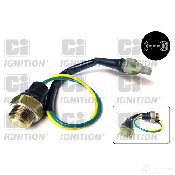 Датчик вентилятора радиатора QUINTON HAZELL 694175 KK 09W xefs59 5022515014339 изображение 0