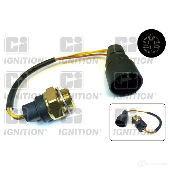 Датчик вентилятора радиатора QUINTON HAZELL xefs219 VMZC K4 1439356745