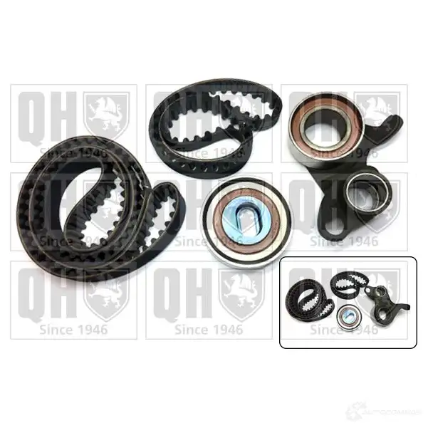 Комплект ремня ГРМ QUINTON HAZELL 659390 5016593878891 K7N DH qbk489 изображение 1