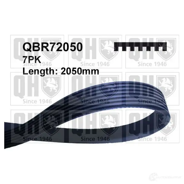 Приводной ремень, поликлиновой QUINTON HAZELL qbr72050 7PK2048 7PK20 47 660702