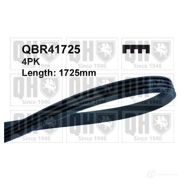 Приводной ремень, поликлиновой QUINTON HAZELL qbr41725 4PK1723 4PK 1722 660094