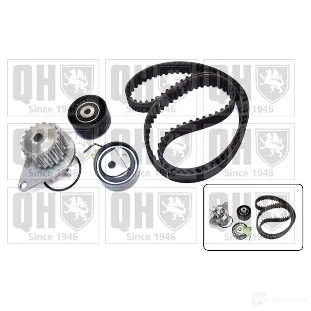 Комплект ремня грм с водяным насосом QUINTON HAZELL 659922 5050438195958 G C1ENXT qbpk7010 - Изображение 1