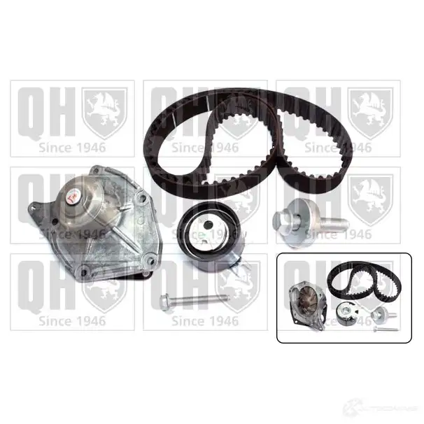 Комплект ремня грм с водяным насосом QUINTON HAZELL qbpk7641 U C8420T 659939 5050438196078 - Изображение 1