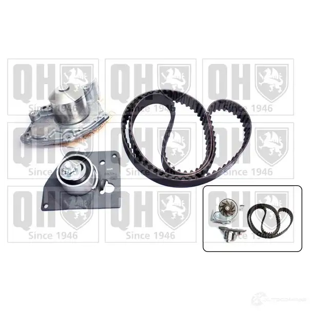 Комплект ремня грм с водяным насосом QUINTON HAZELL 659863 G OPWH 5050438162752 qbpk5900 - Изображение 1