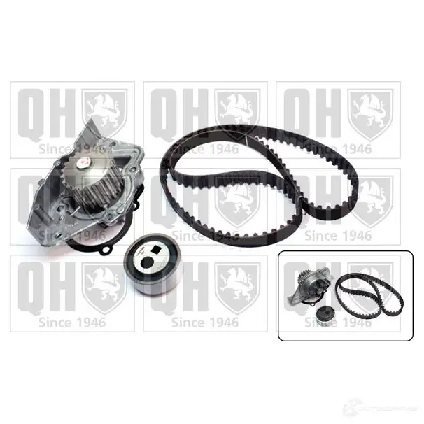 Комплект ремня грм с водяным насосом QUINTON HAZELL 659764 qbpk1200 5050438330878 FYU LWTU изображение 0