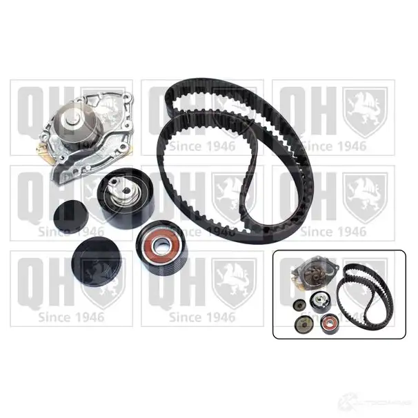 Комплект ремня грм с водяным насосом QUINTON HAZELL qbpk6770 659905 U CT2B4 5050438162806 изображение 0