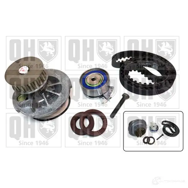 Комплект ремня грм с водяным насосом QUINTON HAZELL qbpk3311 5050438195309 659823 VS22 P - Изображение 1