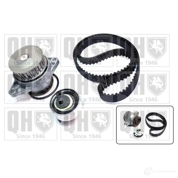 Комплект ремня грм с водяным насосом QUINTON HAZELL W TH4B 5050438162707 qbpk5650 659845 - Изображение 1