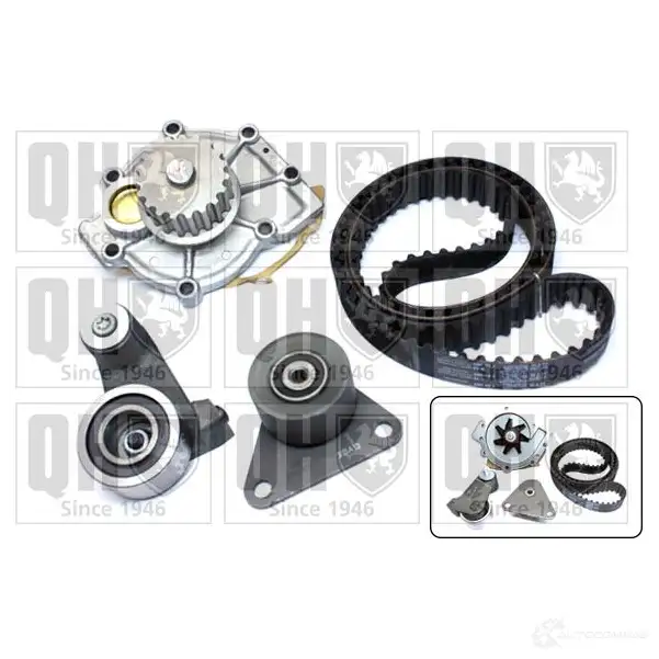 Комплект ремня грм с водяным насосом QUINTON HAZELL 5050438195217 659808 OEYV5 SS qbpk2620 - Изображение 1