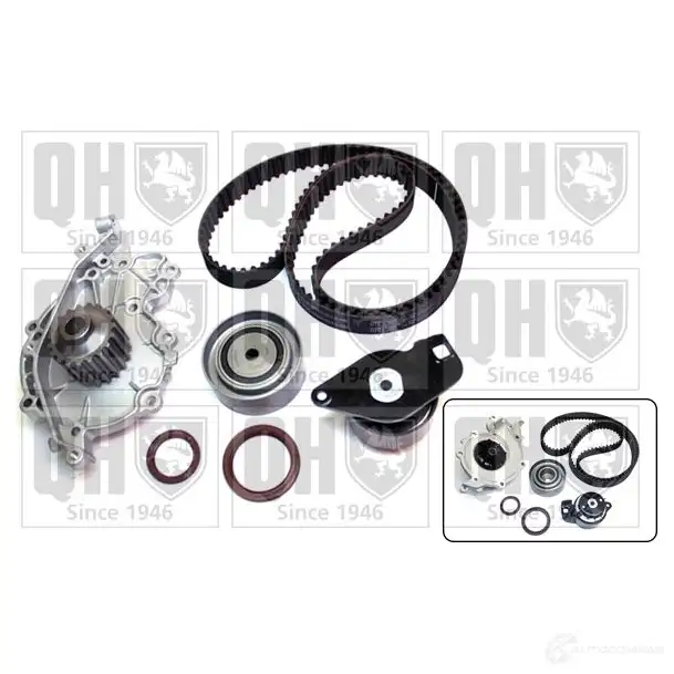 Комплект ремня грм с водяным насосом QUINTON HAZELL RX CAY6 qbpk2550 659805 5050438162622 - Изображение 1