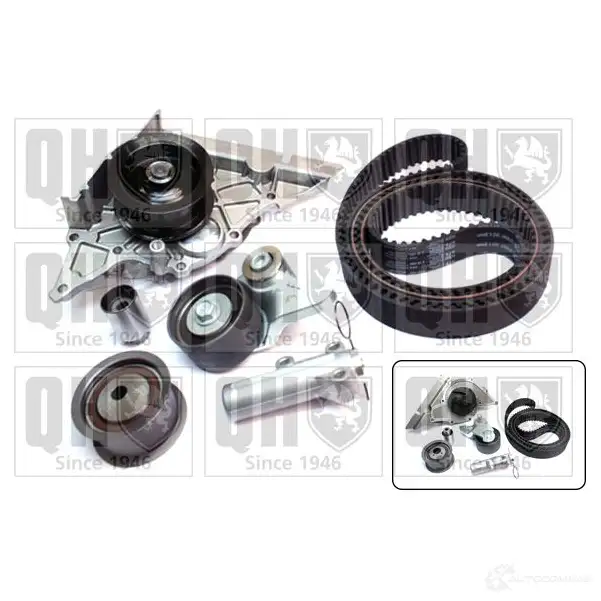 Комплект ремня грм с водяным насосом QUINTON HAZELL qbpk8100 28 GB0W6 5050438288872 659962 - Изображение 1