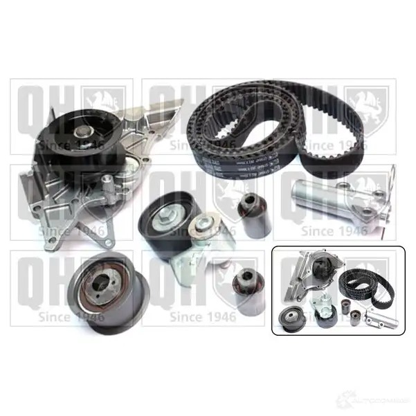 Комплект ремня грм с водяным насосом QUINTON HAZELL 5050438288889 659963 qbpk8110 T0 H5IS - Изображение 1