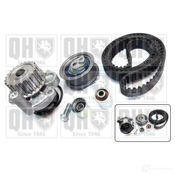 Комплект ремня грм с водяным насосом QUINTON HAZELL qbpk8820 PC QA7 659982 5050438411133 - Изображение 1